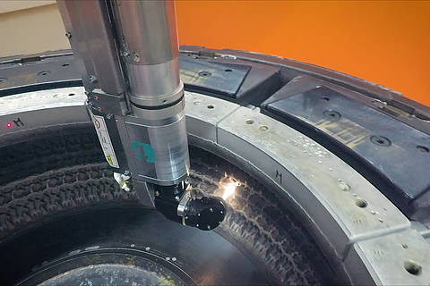 STMCS – Stationary Laser Tire Mold Cleaning System
