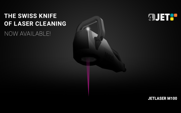 New Handheld JETLASER Cleaning System<br>The Swiss Knife of Laser Cleaning 