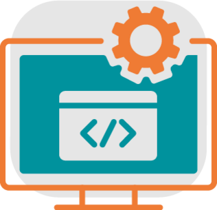 Icon of a computer.