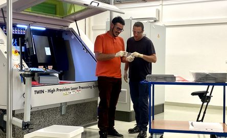 [Translate to Englisch:] MicroFab – Your Laser JobShop Service