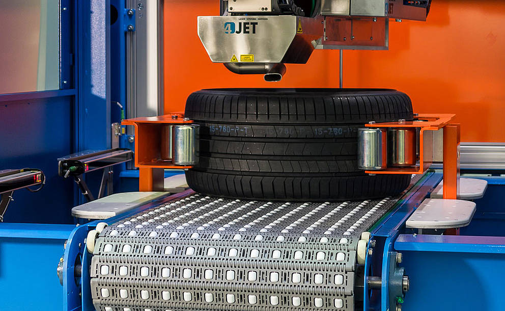 T-Mark System for laser tire marking T-Mark System for laser tire marking