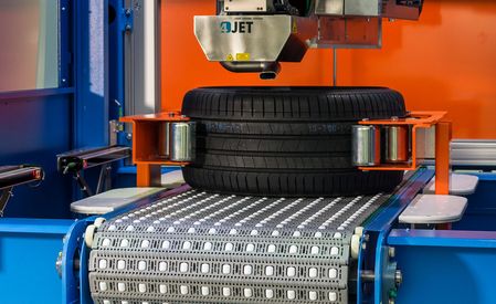 T-Mark System zur Laser-Reifenmarkierung