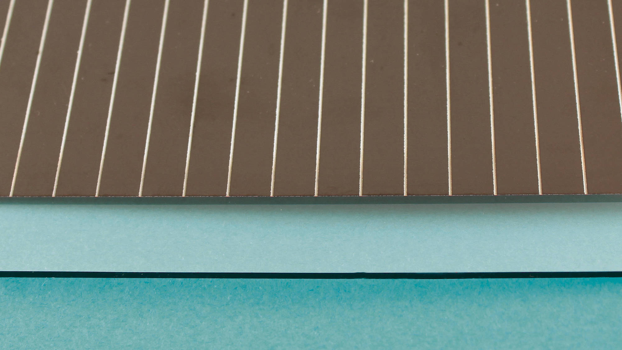 LED on a CIGS Module