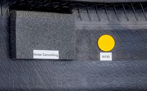 Einbringen von Dämmschaum und RFID Funktransponder auf die gereinigte Innerlinerfläche im Reifen