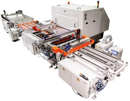 Die TWIN von 4JET – Plattform zum Laser Glasschneiden für die Serienproduktion