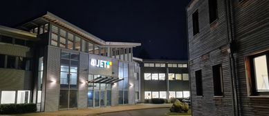 Außenansicht des neuen Headquarters in Alsdorf-Hoengen.