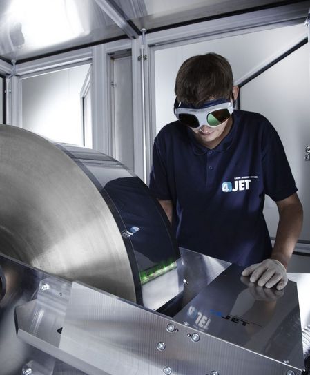 Laserbearbeitung flexibler Solarzellen