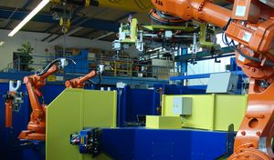 Robolution has years of expertise in building customized robotic cells