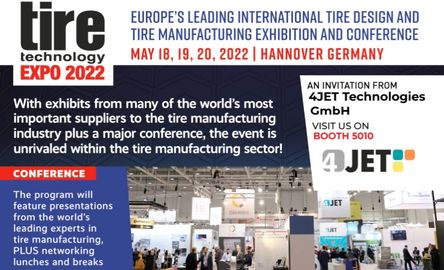 4JET kehrt mit einem Paket an Innovationen zur Tire Expo zurück