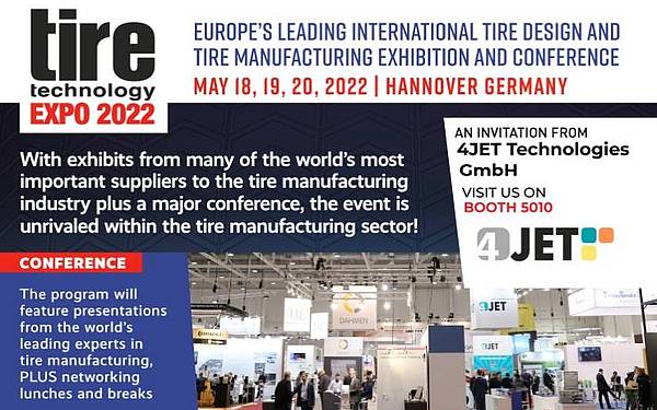 4JET kehrt mit einem Paket an Innovationen zur Tire Expo zurück