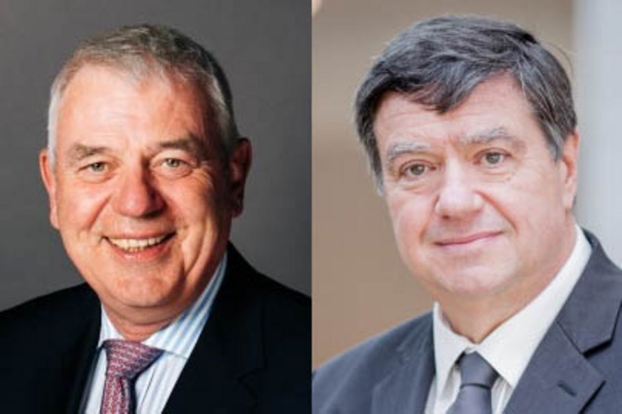 [Translate to Englisch:] Rainer Landwehr and Didier Roux