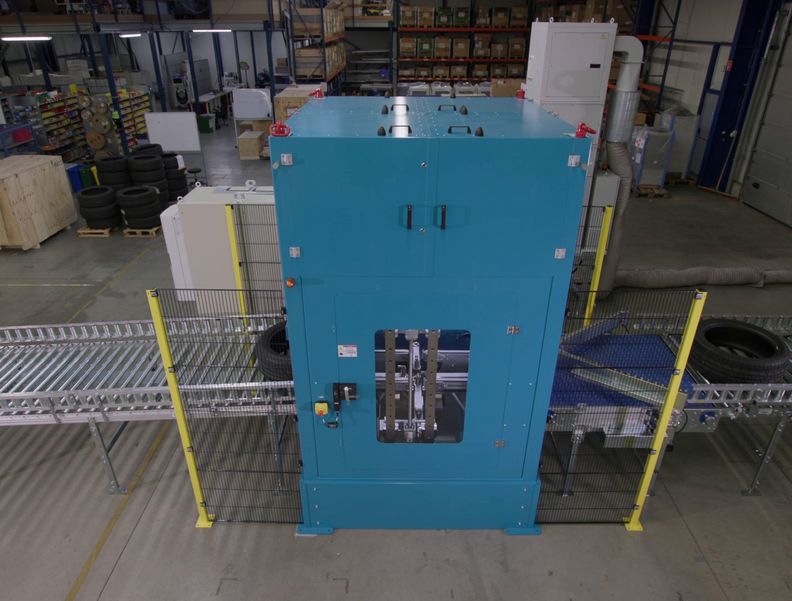 Das Bild zeigt das LUC System aus einer erhöhten Perspektive.