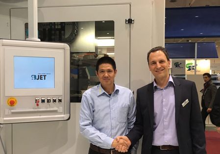 Erfolgreiche TIRE Expo für 4JET