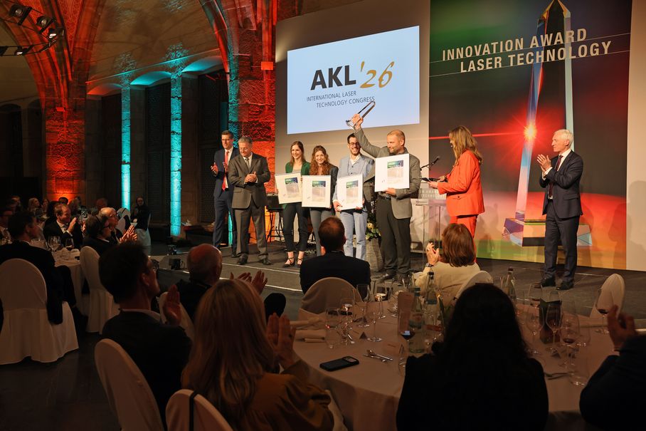 4JET gewinnt den Innovation Award Laser Technology.