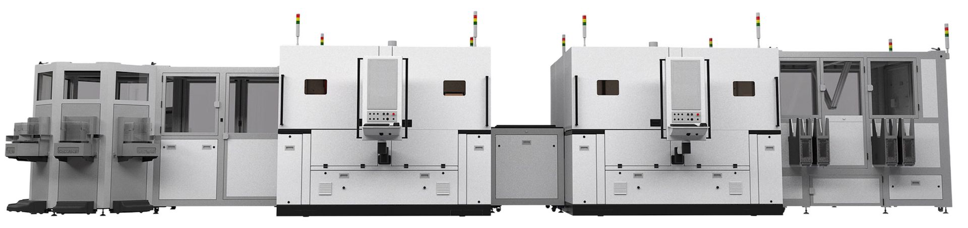 Gesamtansicht einer Pearl-Maschine.