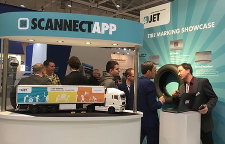 Erfolgreiche TIRE Expo für 4JET