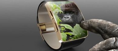 Grafische Darstellung des Gorilla-Glass von Corning.