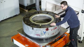 Laserreinigung einer Reifenform