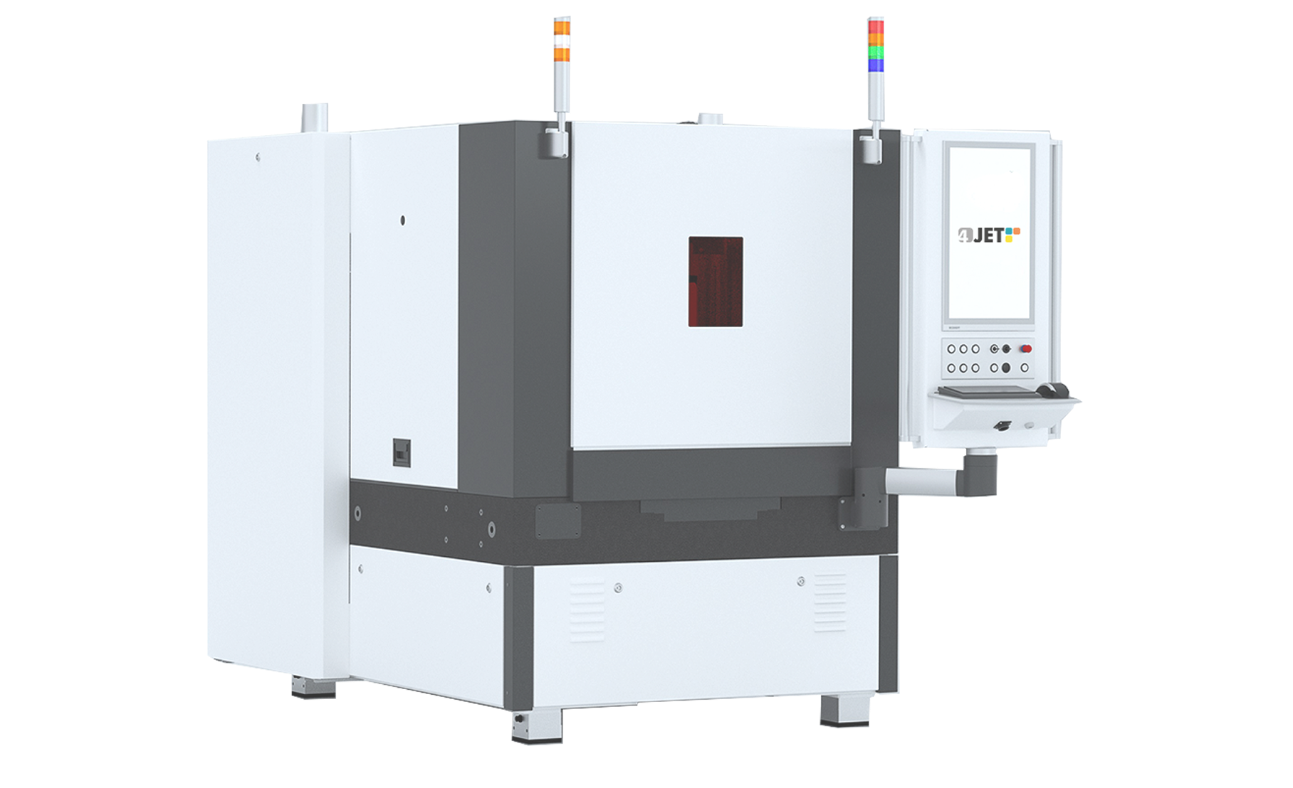 Das Bild zeigt einen Freisteller einer PEARL 500X, einem System zur Laserbearbeitung von Glas.