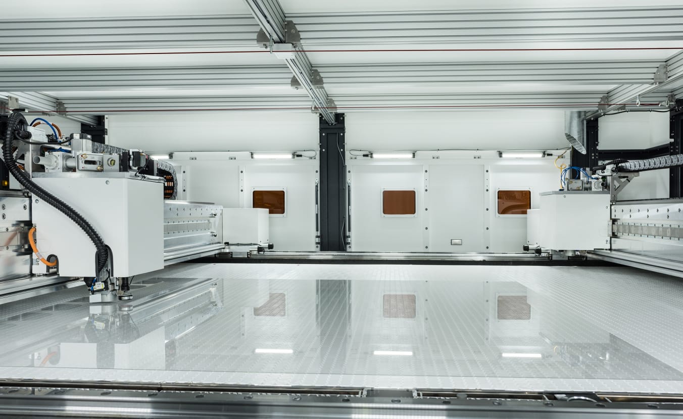 Im Inneren der PEARL 80G finden großformatige Substarte Platz.