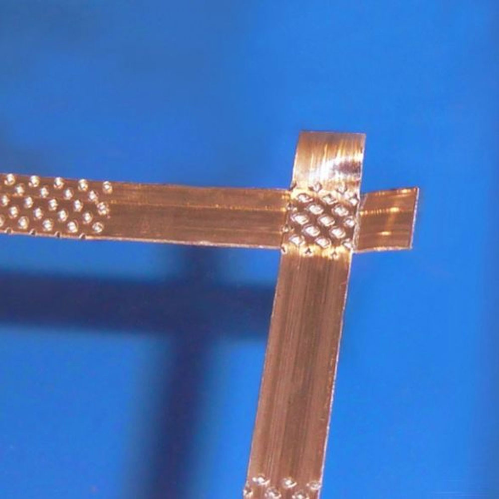 Ultrasonic bonds on glass ceramic