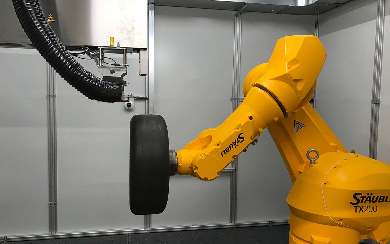 Laser prototyping machine for tire development with JenSCAN® Tire Technology Laser prototyping machine for tire development with JenSCAN® Tire Technology